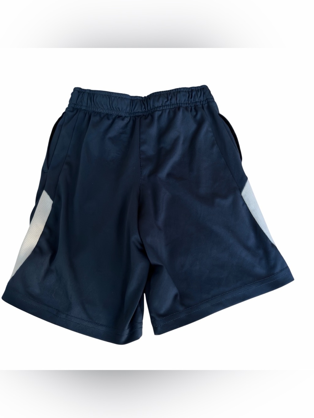 jumping beans Navy Athletic Shorts with White Side Panels (005)